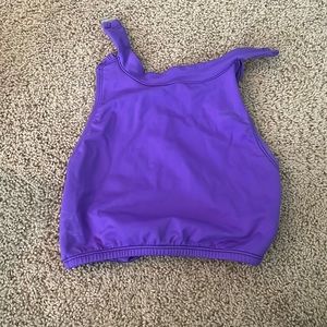 Purple dance top